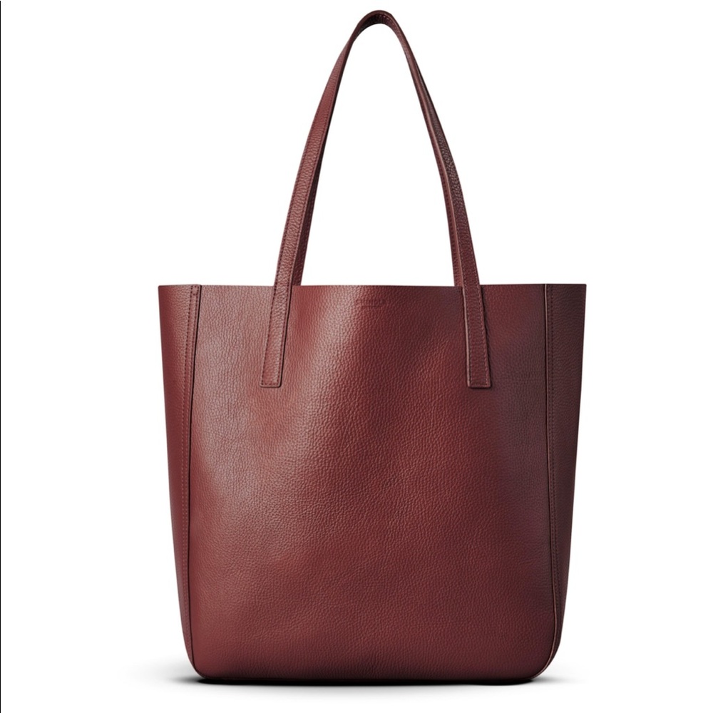 Shinola Tote-Beautiful Burgundy Leather Texas A&M?